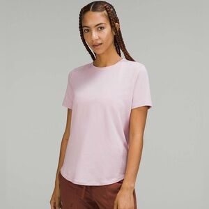 Lululemon Pink Peony Tee